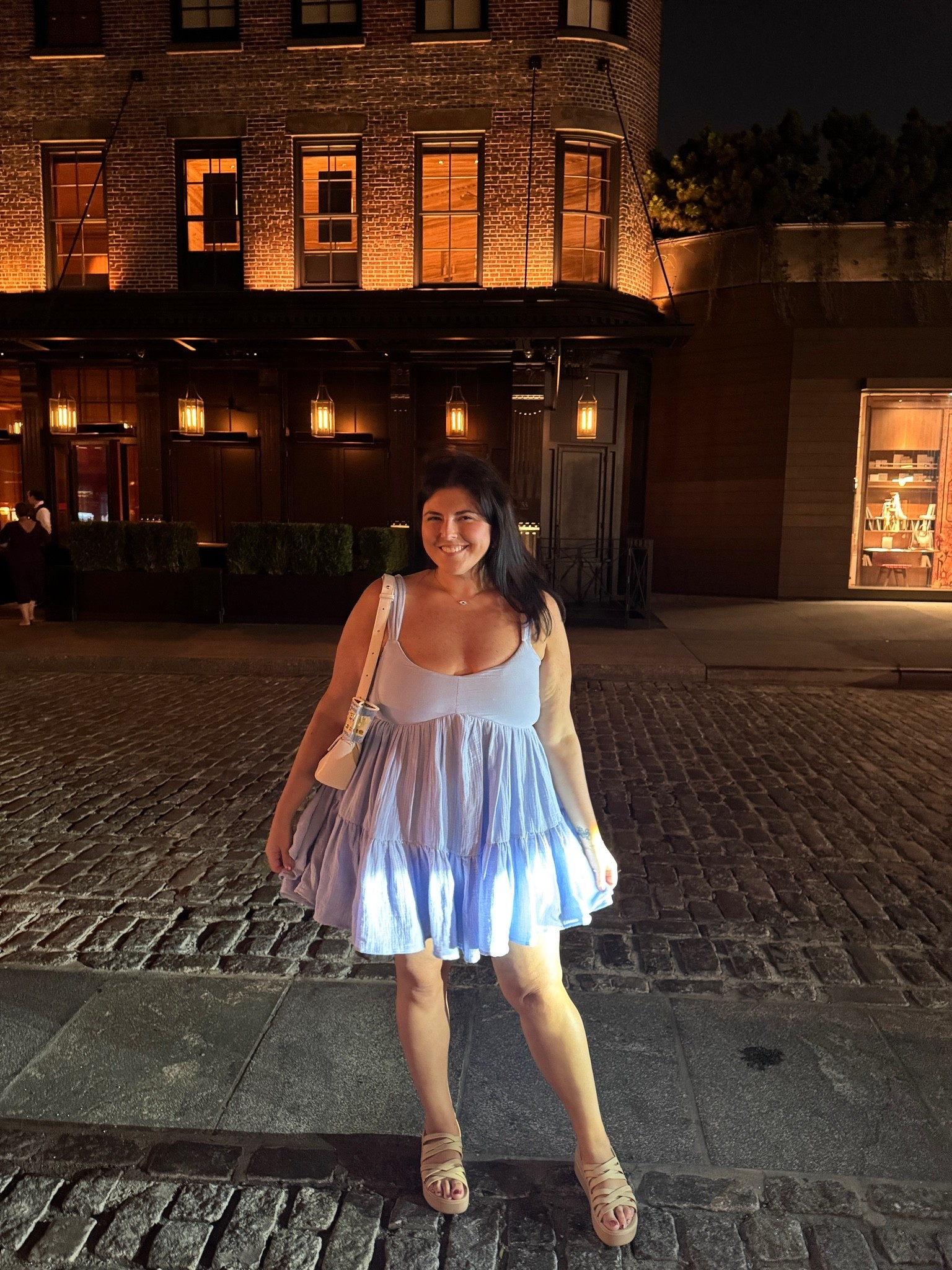 Night out in nyc 🩵

#LTKPlusSize #LTKMidsize #LTKootd