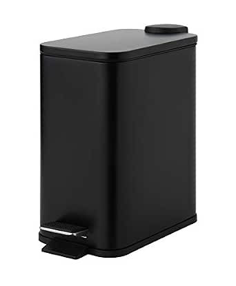 SunnyPoint 5 Liter / 1.32 Gallon Trash Can with Plastic Inner Buckets; Rectangle Bathroom, Office... | Amazon (US)