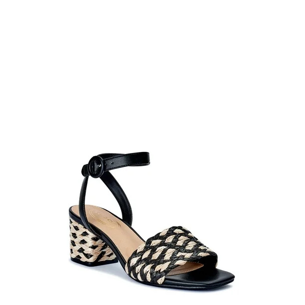Scoop Women's Jute Wrapped Block Heel Sandal | Walmart (US)