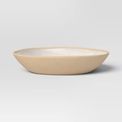 36.5 fl oz Melamine Dinner Bowl Ivory - Threshold™ | Target