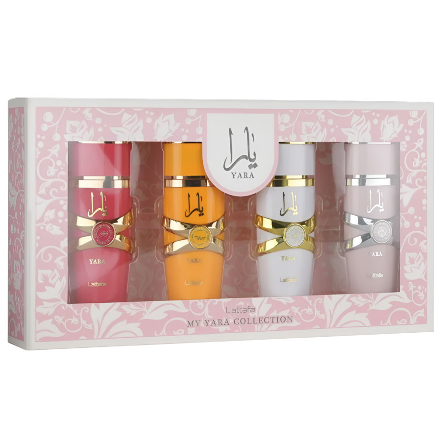 Lattafa Ladies Yara Collection 4pcs EDP Gift Set 6290362345749 | Jomashop.com & JomaDeals.com