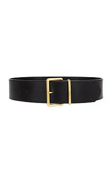 Lovers and Friends Wide Belt in Black & Gold from Revolve.com | Revolve Clothing (Global)