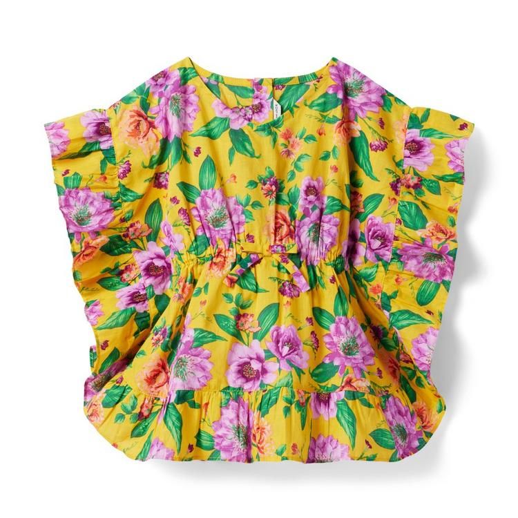 Floral Ruffle Swim Cover-Up | Janie and Jack