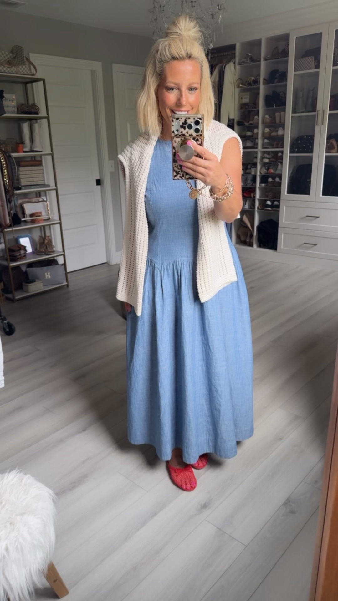 Dress size small but needed to size down!
Shoes TTS

#LTKSeasonal #LTKootd #LTKSaleAlert