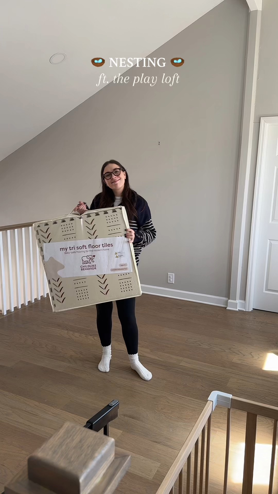 Nesting mode: activated! Using nap times to get my house ready for baby brother! I am so excited to partner with @ChildlikeBehaviorBrand on the play loft! Their soft play mats are perfect for my toddler and tummy time for when my newborn gets here! It doesn’t hurt that they’re so cute either! 🧸 use code 10DEFMat for 10% off this mat on Amazon (linked in my bio)! 
childlike behavior brand, playmat play room inspo, simple play, toddler mom, play mat, soft play

#LTKFindsUnder100 #LTKBaby #LTKKids