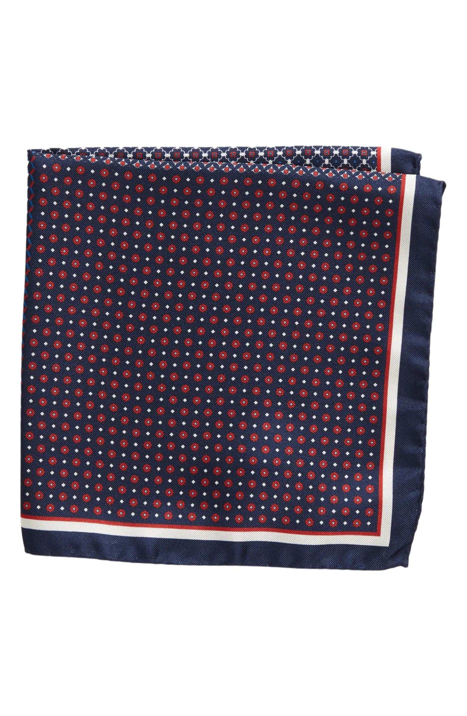 Eton Quadrant Silk Pocket Square | Nordstrom | Nordstrom
