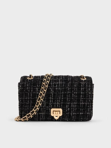 - Black Tweed | Charles & Keith US