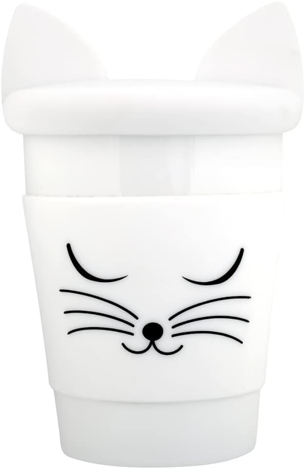 Pylônes - Tasse und Deckel – Trophy Tasse Katze weiß | Amazon (DE)