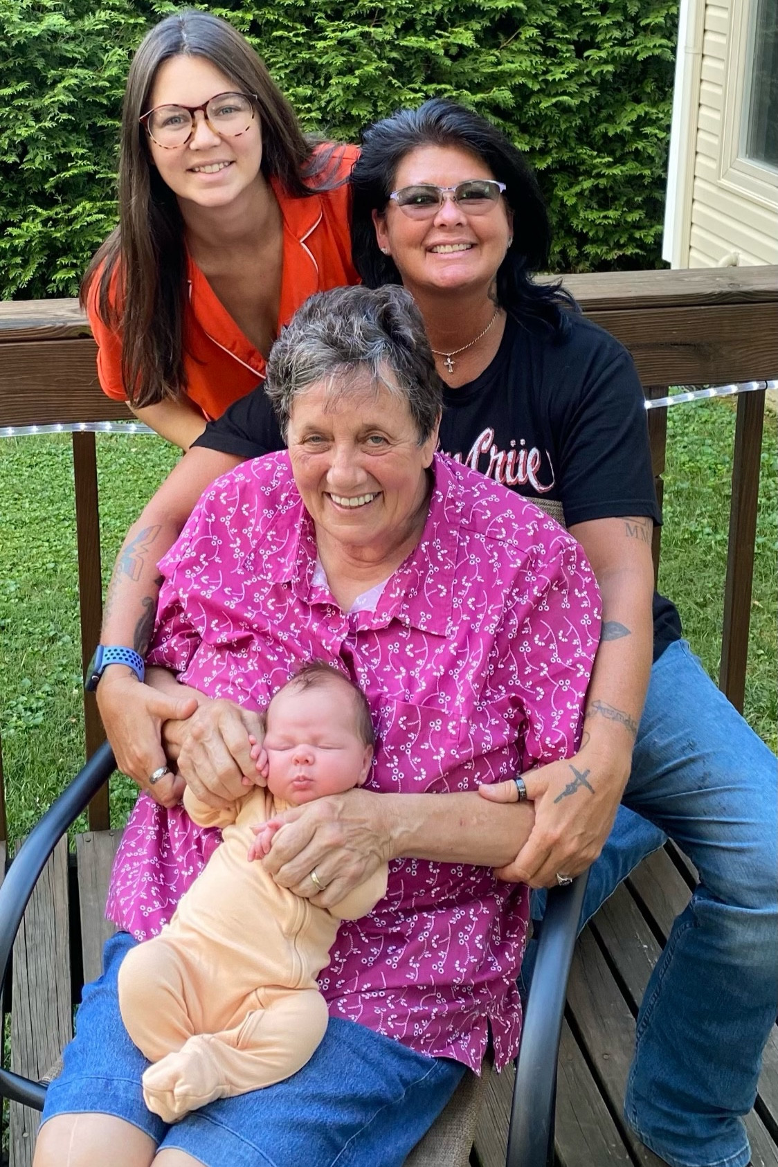 4 generations in 1 picture 💖

E is rocking our fav outfit, hands down! These footies are 🔥 !! 
If you see us outfitting repeating, just know it’s for good reason 

#LTKkids #LTKunder50 #LTKbaby