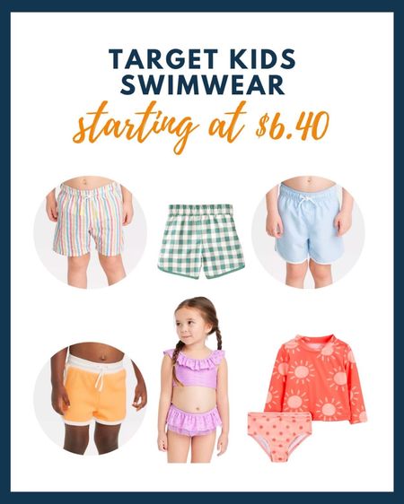 Got kiddos?? Run over to Target where you can score some adorable swimwear as low as $6.40 each!!!! 😱🤩🔥 Be sure to clip the 20% off Target Circle offer to stock up for summer at the best prices! ☀️👙 And check out some of our favorite trendy picks for your little one! 🤩

#LTKbaby #LTKkids #LTKSeasonal