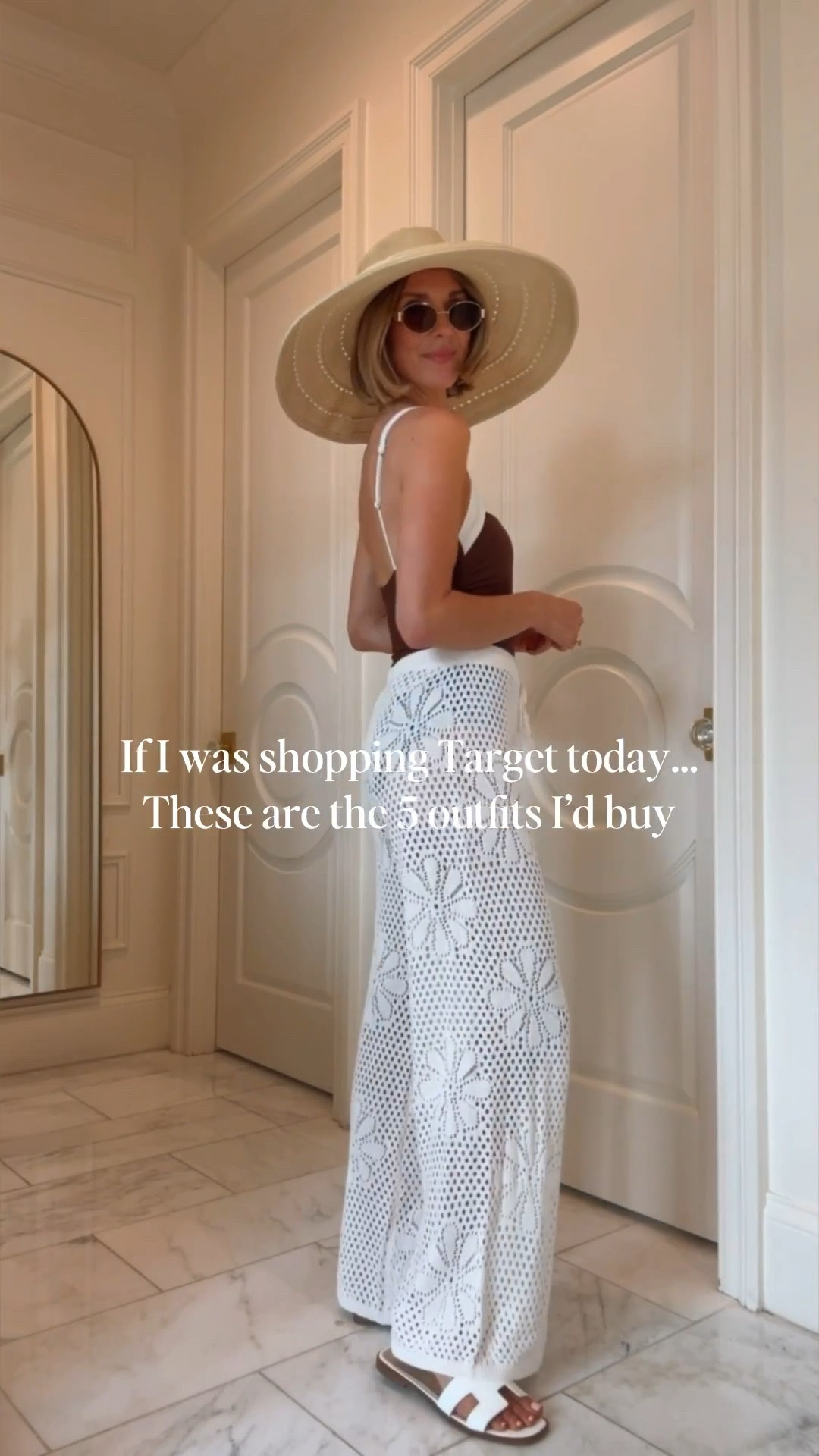 5 really cute @Target outfits for spring or spring break. I'm 5'7 wearing size small in tops and pants size small or 2.

#LTKootd