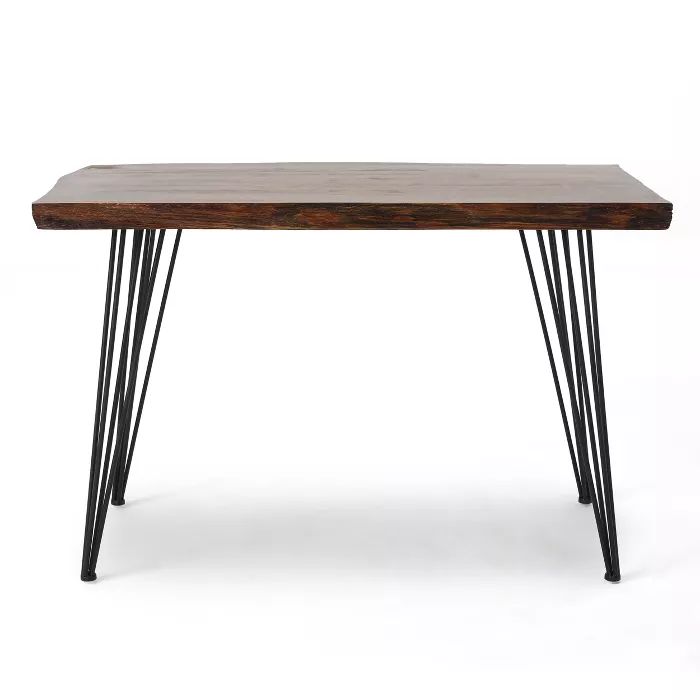 Remington Live Edge Desk Natural - Christopher Knight Home | Target