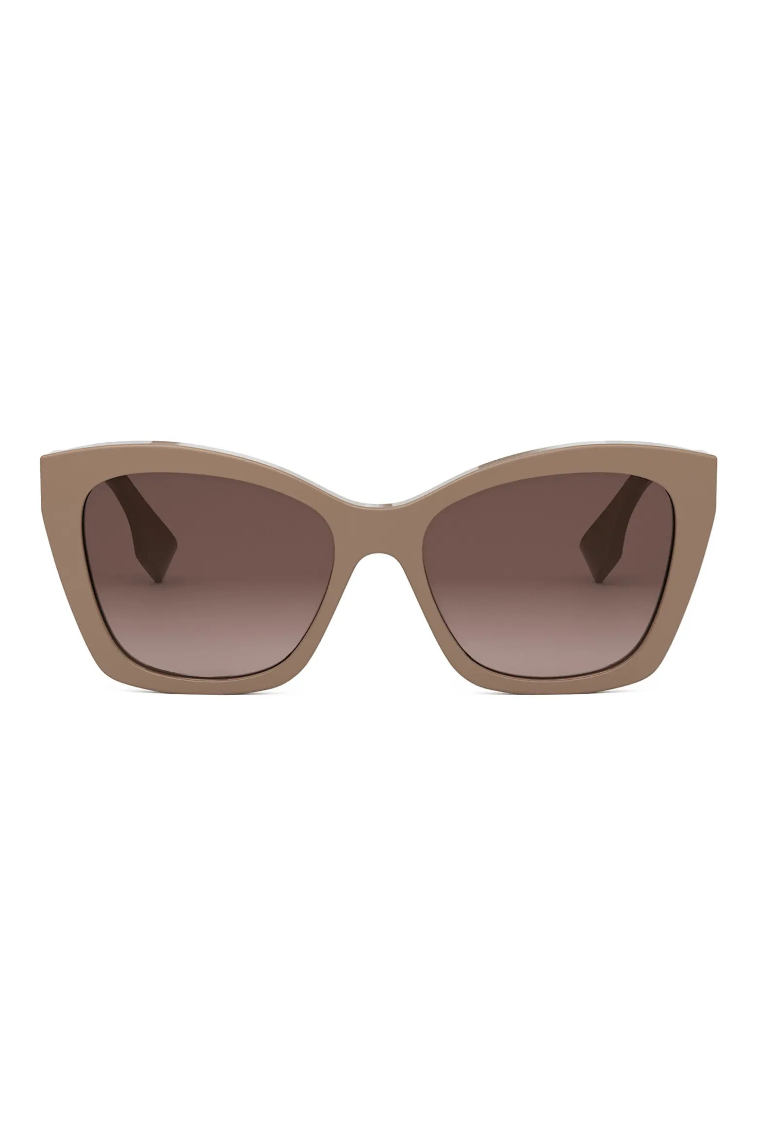 'Fendi Lettering 55mm Gradient Square Sunglasses (Women) | Nordstrom | Nordstrom