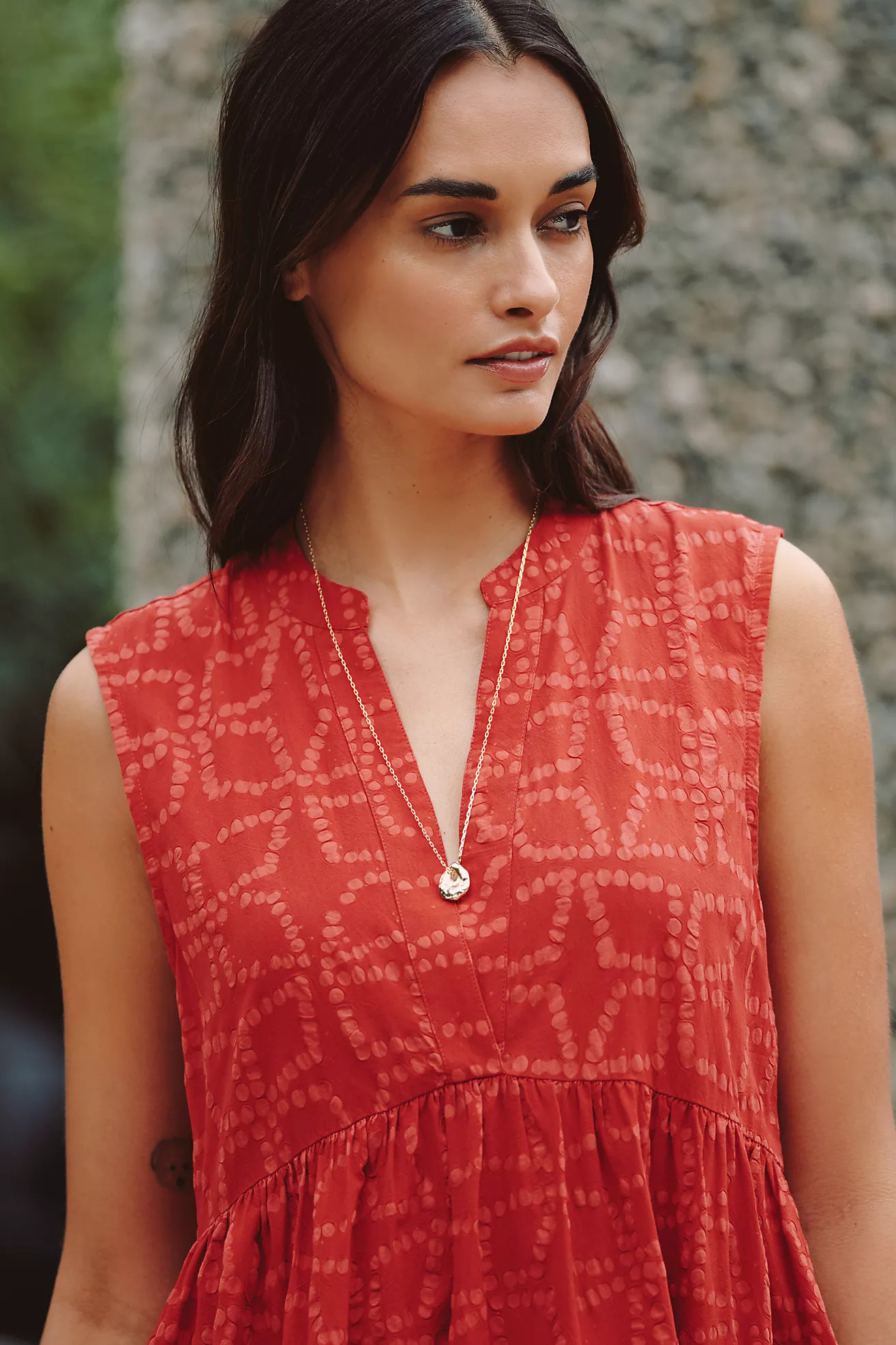 The Kallie Sleeveless Flowy Midi Dress by Celandine | Anthropologie (US)