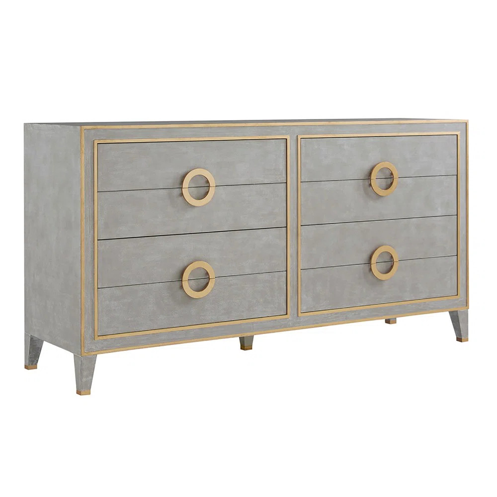 Modern History 8 - Drawer Solid Wood Dresser | Perigold