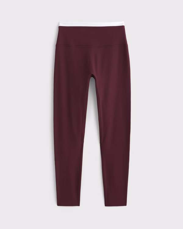 Women's YPB studioFLEX Curve Love 7/8-Length Legging | Women's Bottoms | Abercrombie.com | Abercrombie & Fitch (US)