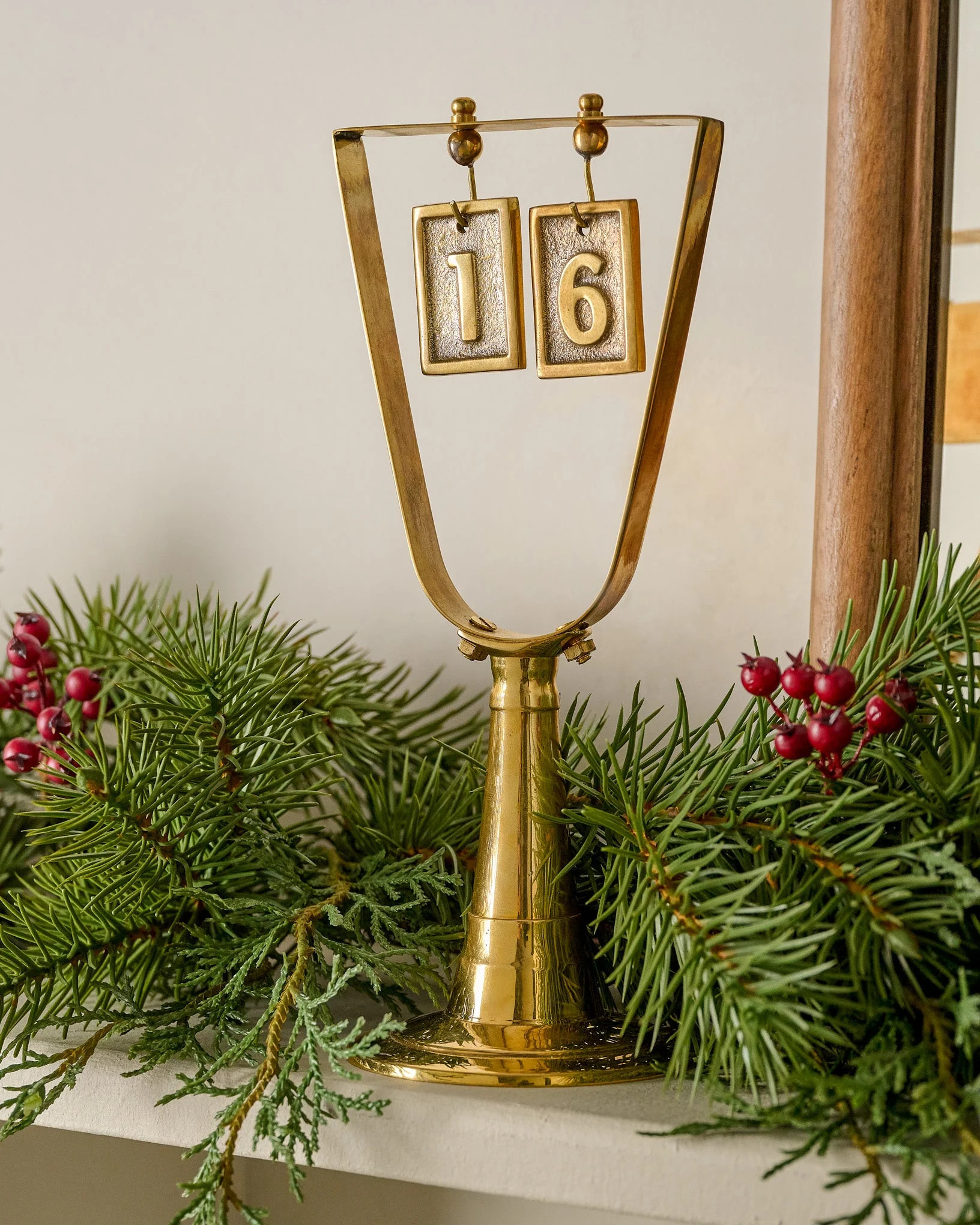 Solid Brass Countdown to Christmas | Magnolia