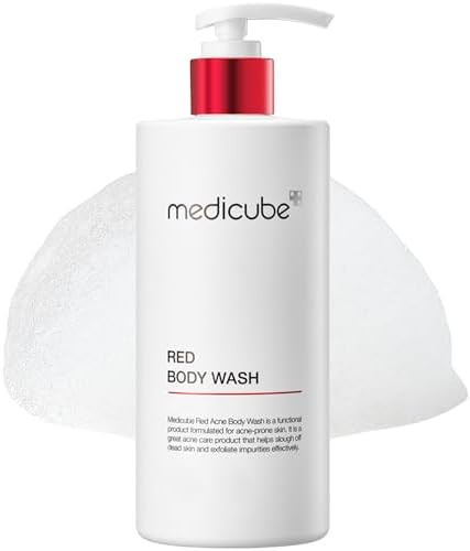 medicube Red Body Wash 14.10 Fl.oz I Low pH and Hydrating Cleanser with Salicylic Acid, Lactic Ac... | Amazon (US)