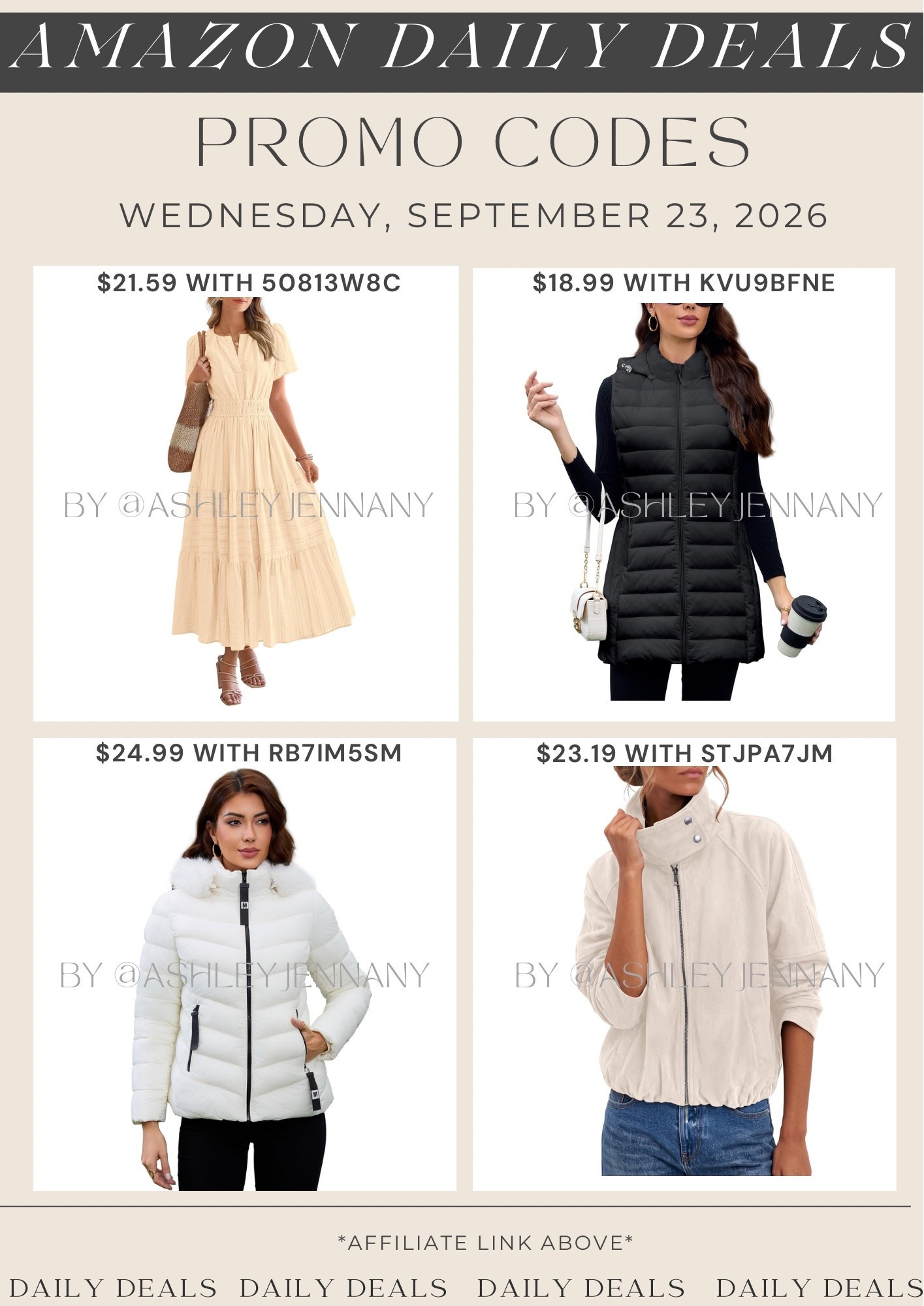 Amazon deals

#LTKSaleAlert #LTKMidsize #LTKootd