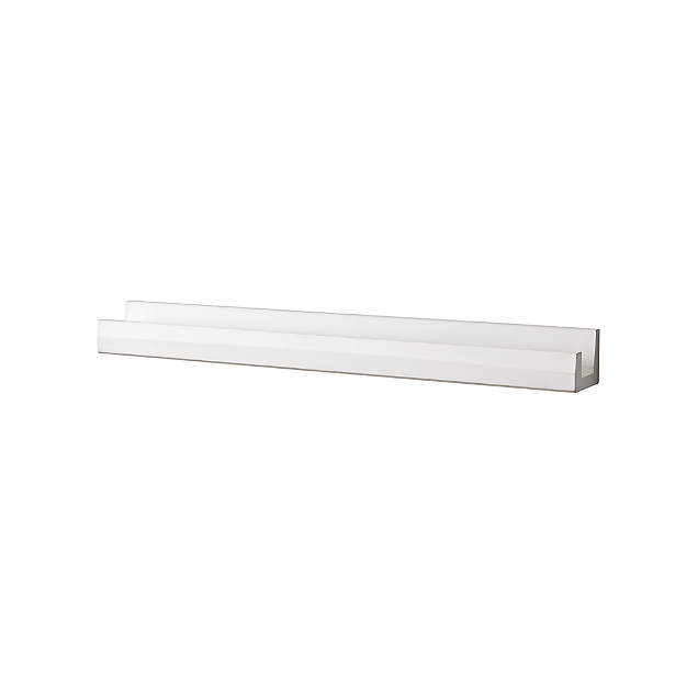 Acrylic Book Ledge + Reviews | Crate and Barrel | Crate & Barrel