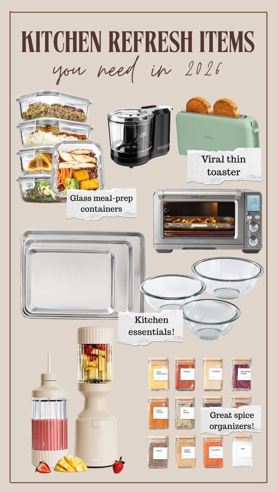 Ready for a kitchen reset in 2026? Tap to shop! 

#LTKfoodie #LTKdayinmylife #LTKHome