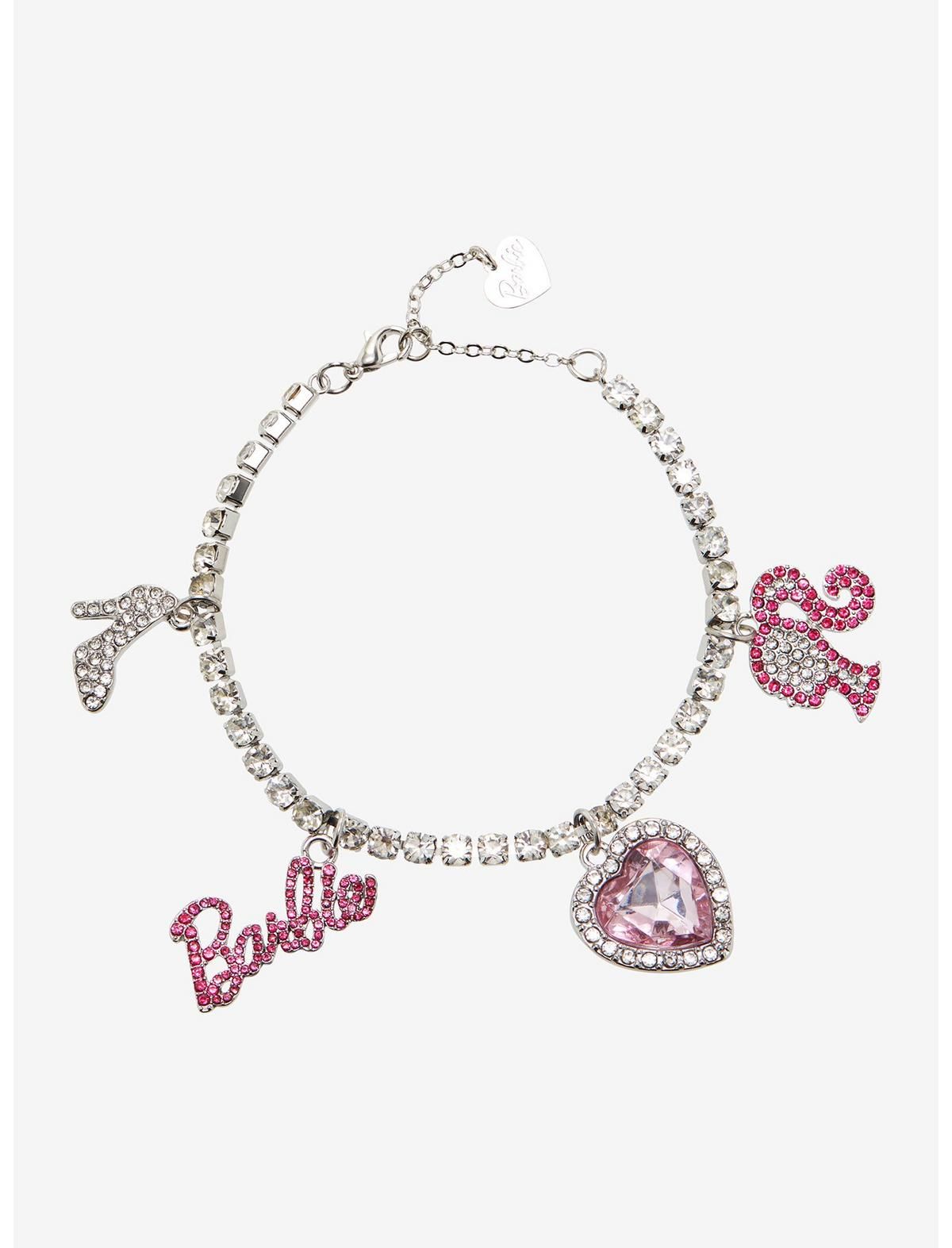 Barbie Bling Icons Charm Bracelet | Hot Topic | Hot Topic