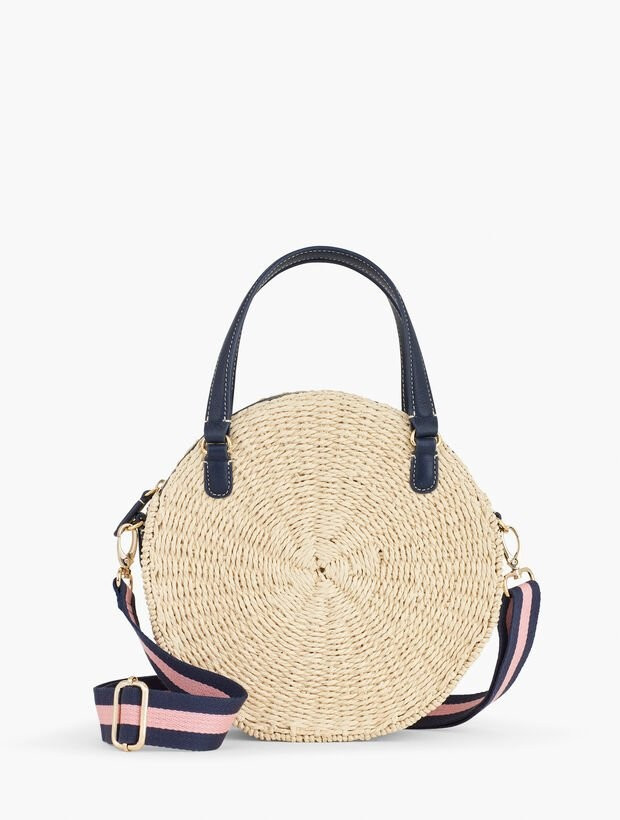 Straw Crossbody Bag | Talbots