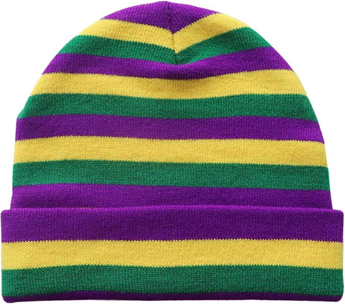 Mardi Gras Hat for Adults, Mardi Gras Hat with Gold, Purple, and Green Colors, Mardi Gras Party S... | Amazon (US)