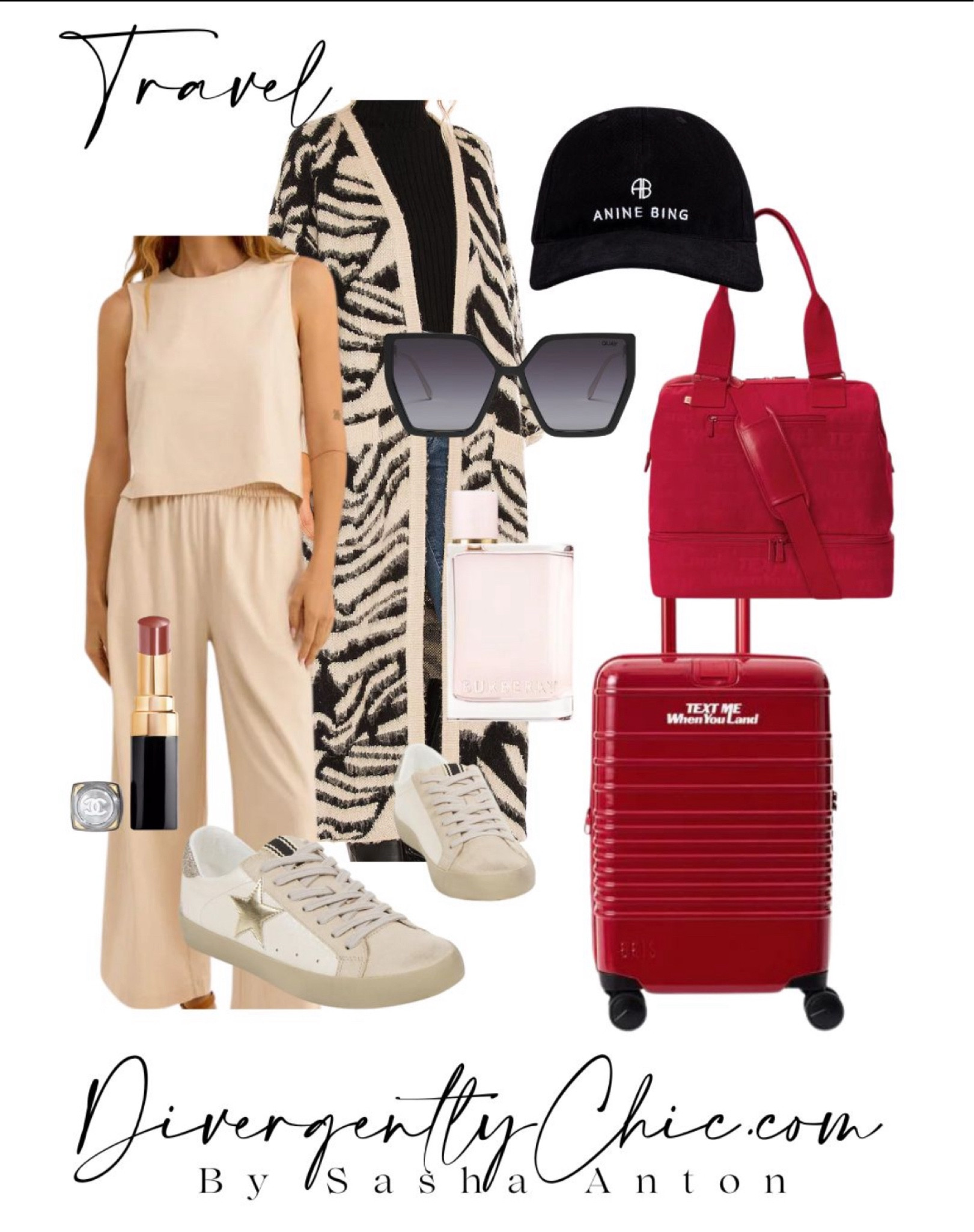 Travel Outfit!  ♥️🌹🖤 

#LTKStyleTip #LTKTravel