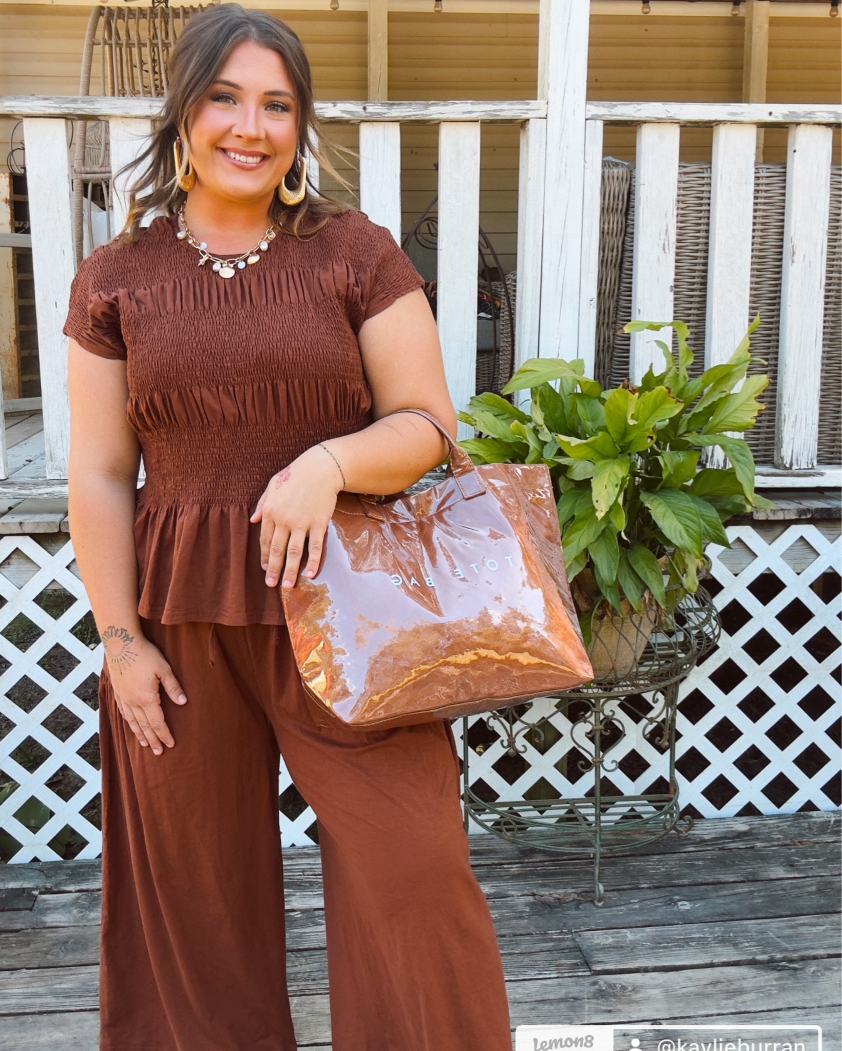 One of my favorite sets! So pretty and so comfy! 🫶🏼☁️🍁🤎🍂🐻

#LTKFindsUnder50 #LTKMidsize