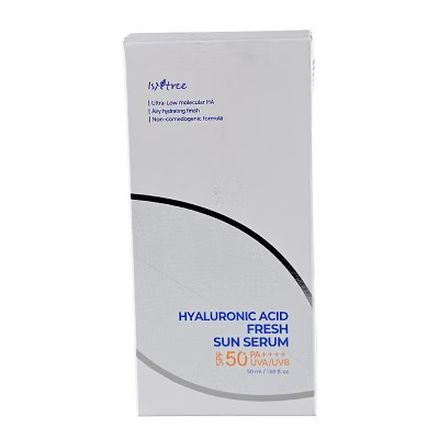 Isntree Hyaluronic Acid Fresh Sun Serum SPF50 PA++++ UVA/UVB Sunscreen (1.69 oz) Your Daily Dose of Sun-Soaked, Hydrating Glow | Target