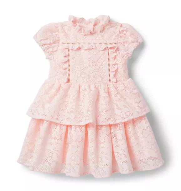 Lace Tiered Party Dress | Janie and Jack