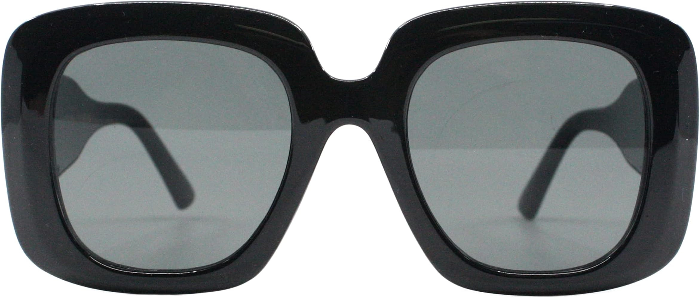 PASTL Womens Square Fashion Sunglasses Oversized Thick Frame UV 400 | Amazon (US)