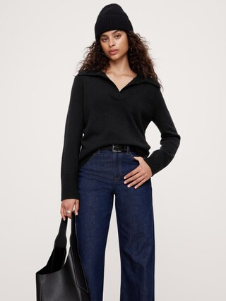 Cashmere Rugby Sweater Polo | Banana Republic (CA)