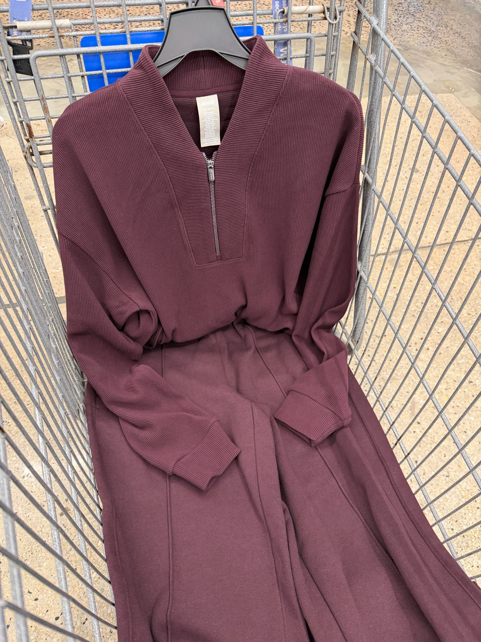 Walmart fall outfit idea with this ribbed quarter zip pullover and wide leg fleece pants, love the color and fit, great for everyday! I did a small
In each. #walmartfashion