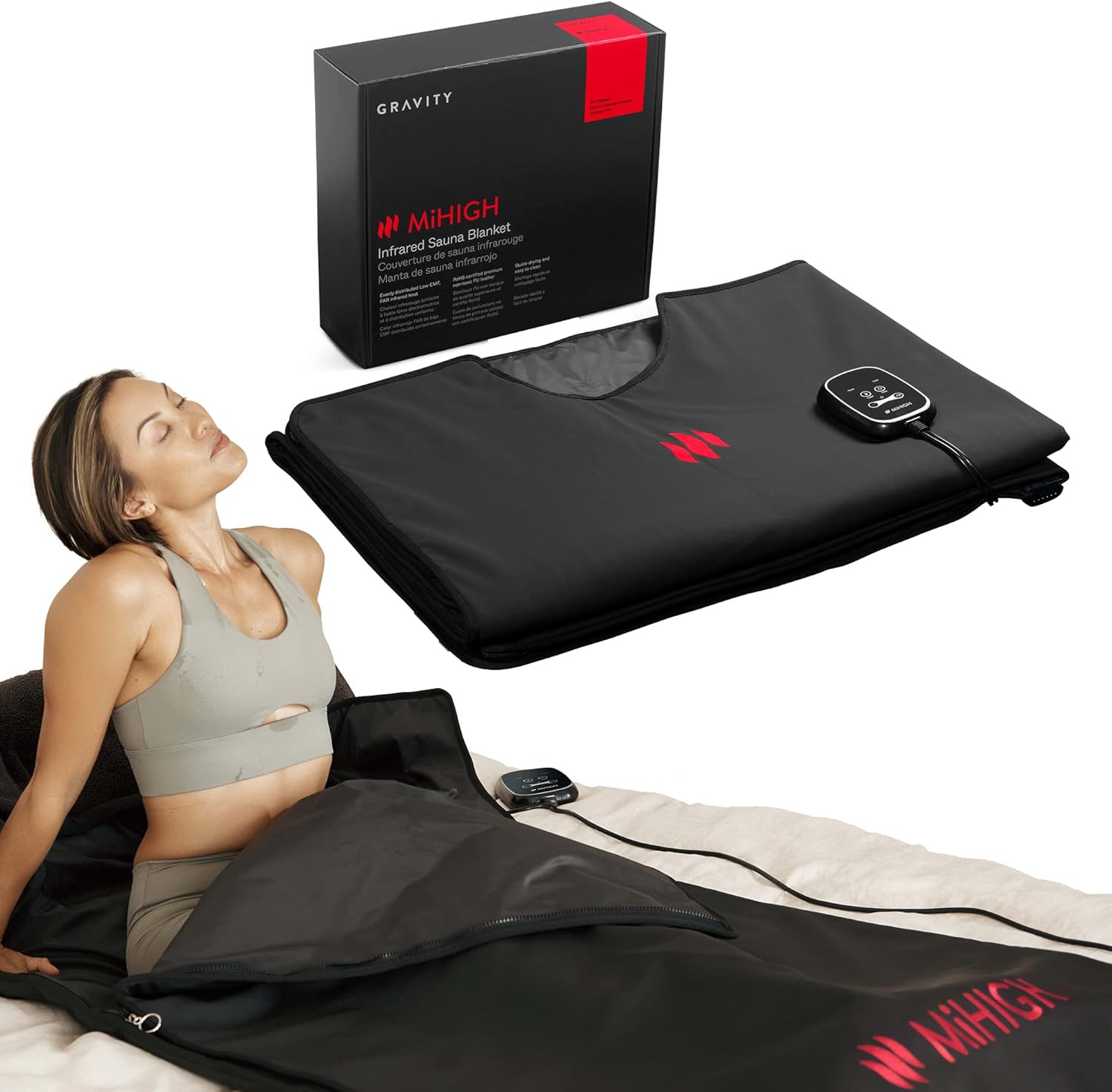 MiHIGH - Infrared Portable Sauna Blanket for Exercise Recovery, Detoxification and General Wellbe... | Amazon (US)