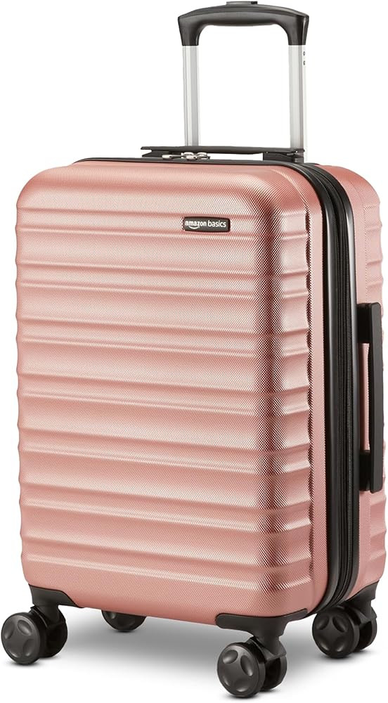 Amazon Basics 21" Hardside Carry-On Luggage with Multi-directional Wheels, Expandable for Up to 2... | Amazon (US)