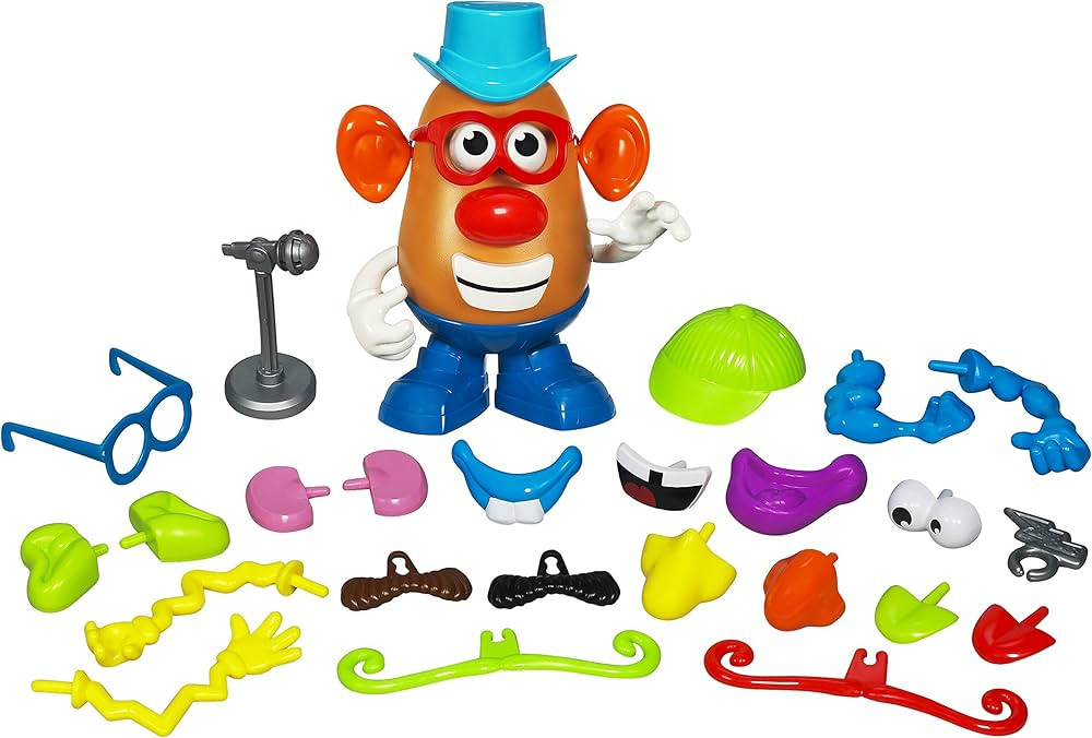 Potato Head Silly Suitcase Parts and Pieces Toddler Toy for Kids (Amazon Exclusive) | Amazon (US)