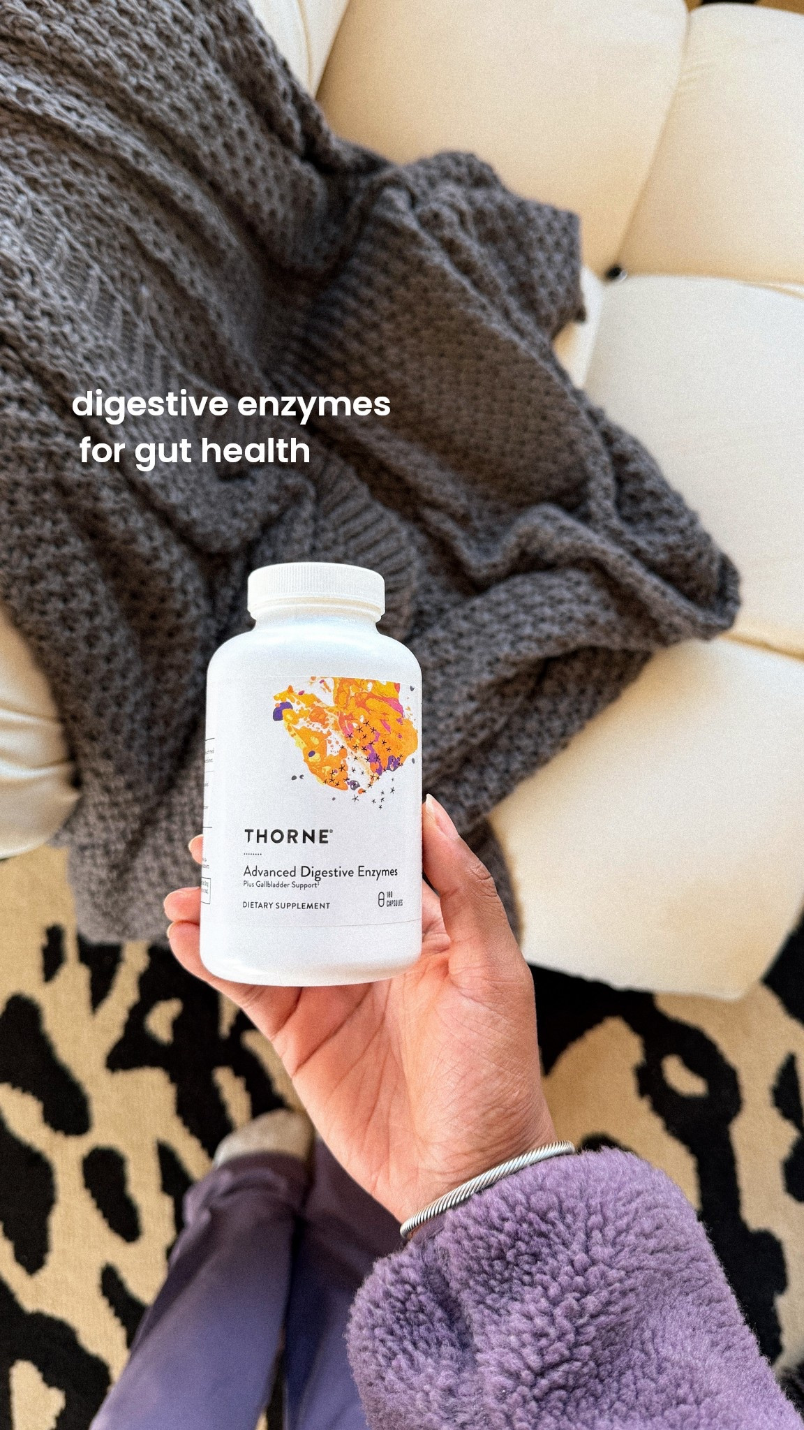 hands down some of the best digestive enzymes i’ve taken on my gut health journey to keep me get things moving. 

aside from increasing my fiber, water and leafy greens intake these have really been a game changer. 

definitely consult with your doc before taking them. just sharing what’s working for *me* 🫶🏾
