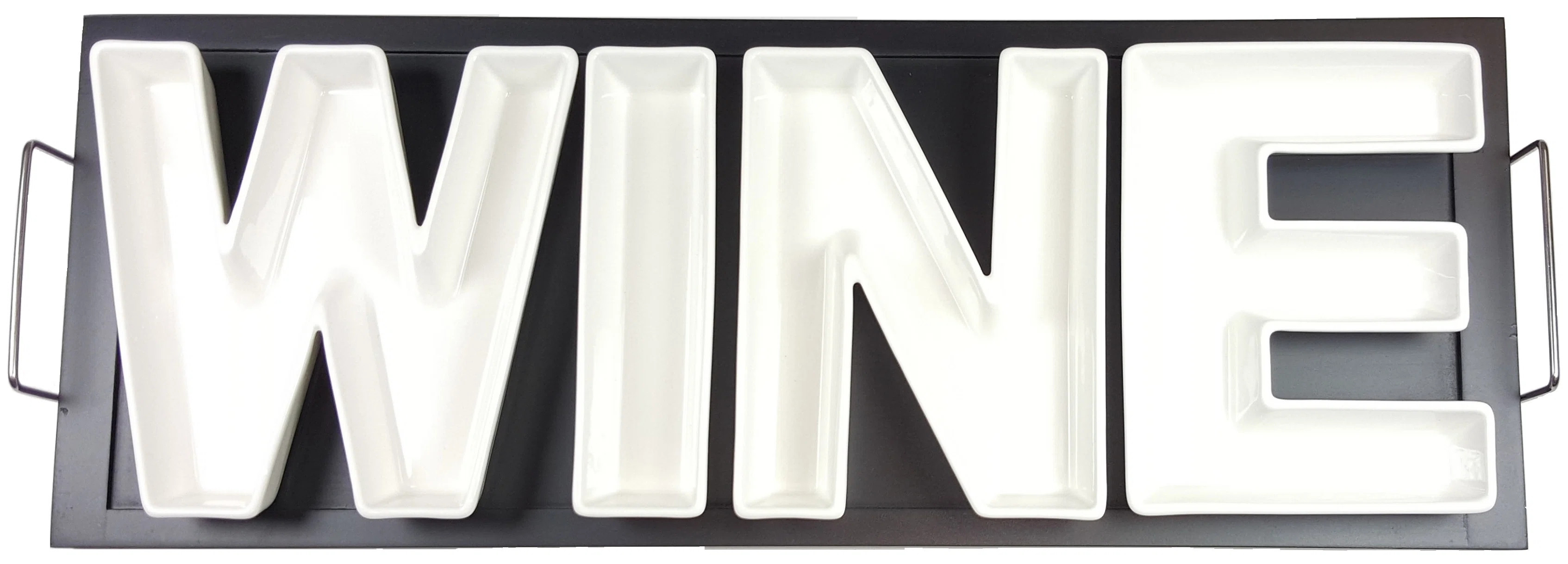 Red Vanilla Wine Divided Serving Dish | Wayfair North America