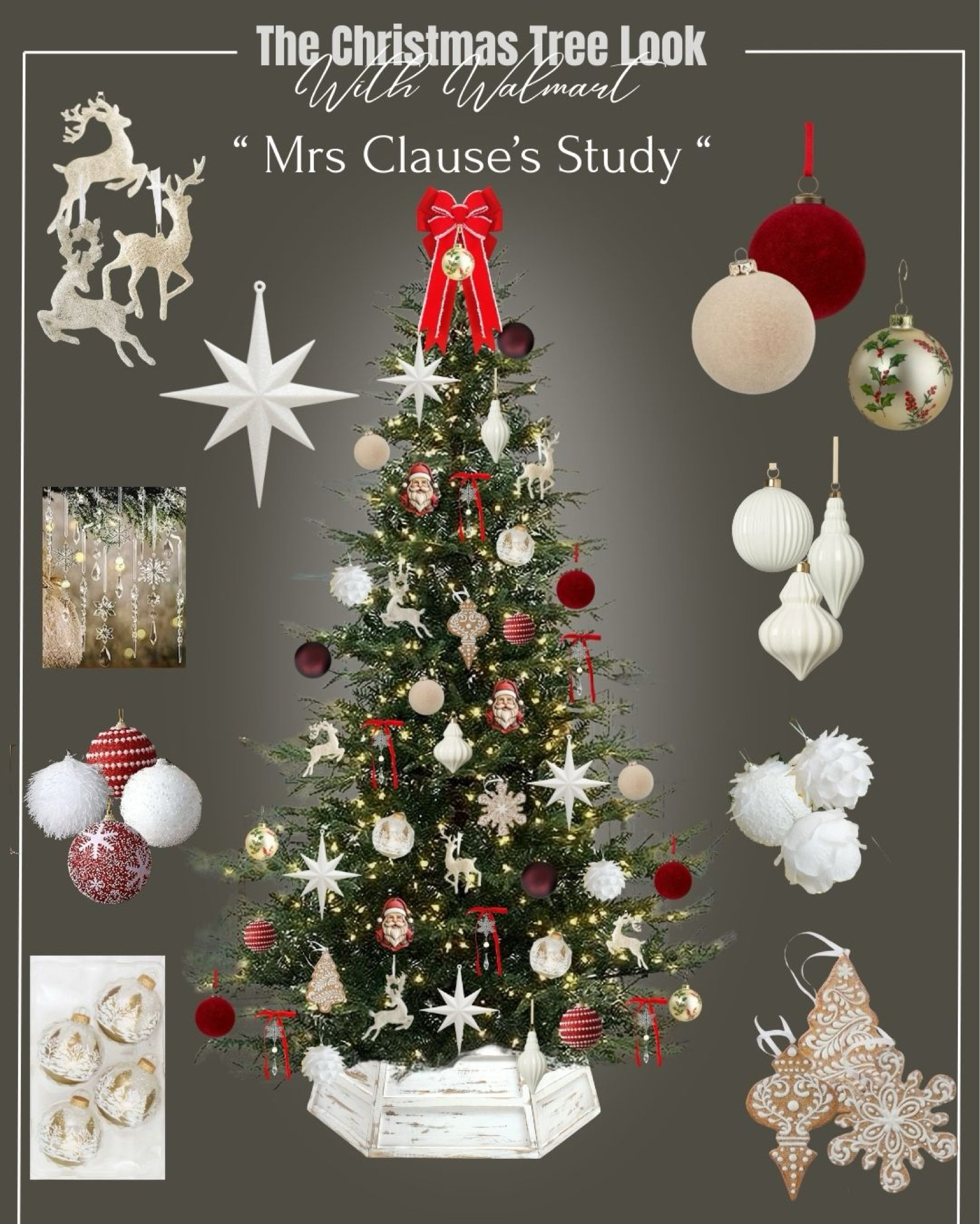 Christmas Tree Look With Walmart 