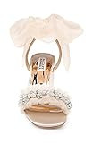 Badgley Mischka Women's TANA Heeled Sandal, Soft Nude, 9.5 | Amazon (US)