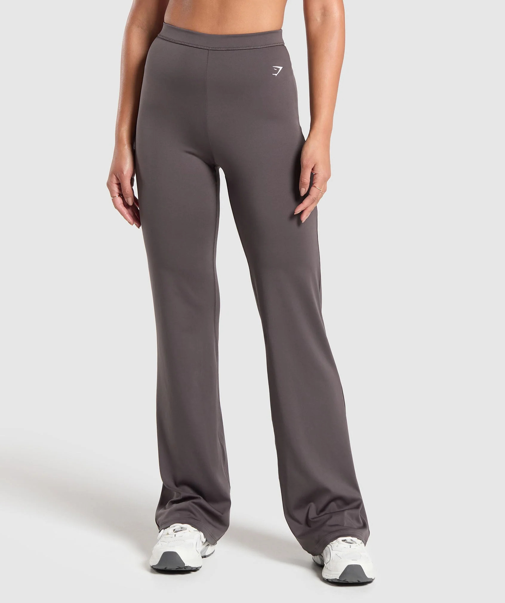 Gymshark Everyday Regular Flared Leggings - Greyed Purple | Gymshark US