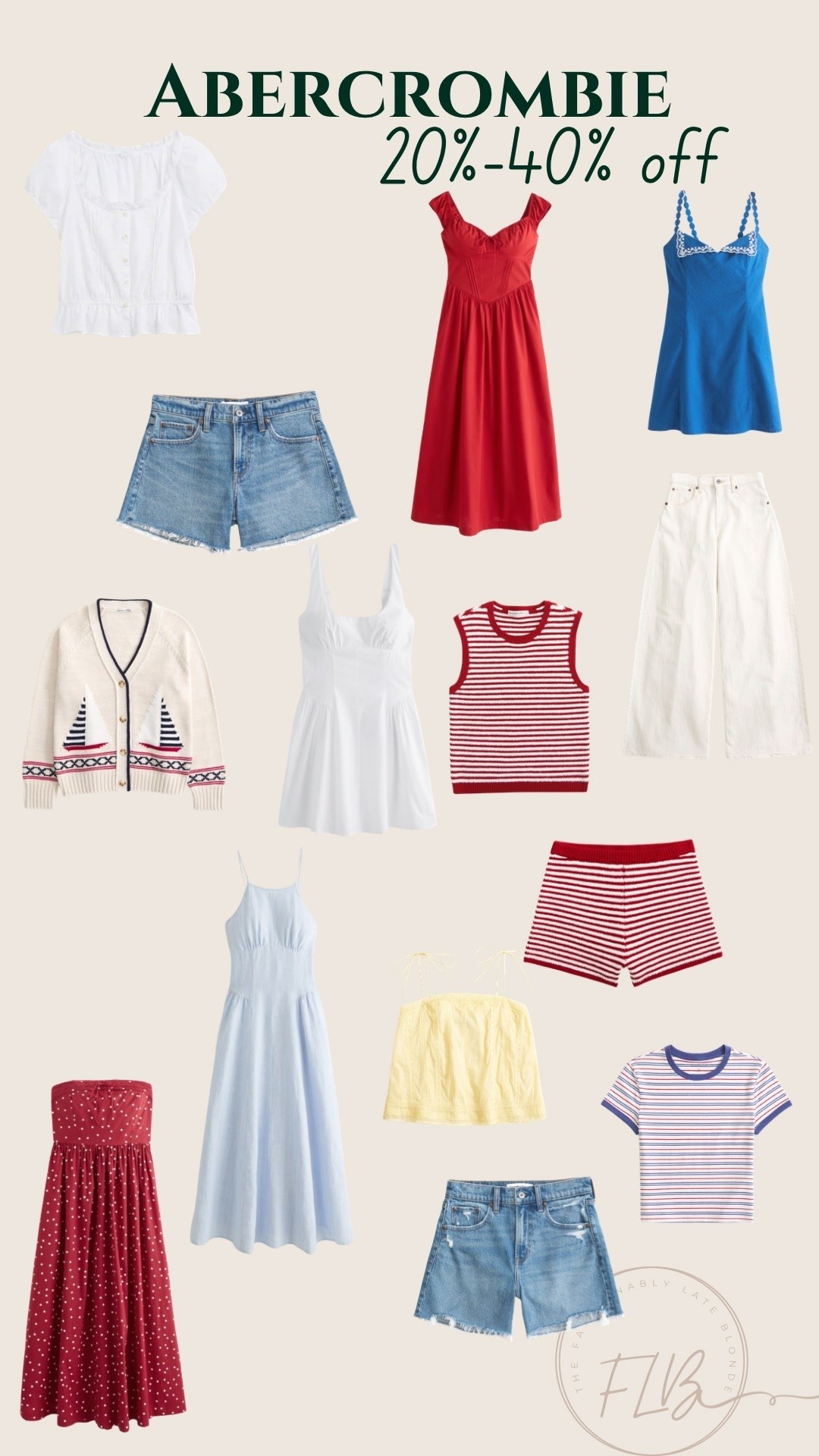 20%-40% off entire site. Use code AFSUMMER for an additional 15% off


Americana style, summer style, red white and blue, jean shorts, dress, summer outfit

#LTKootd #LTKmomlife