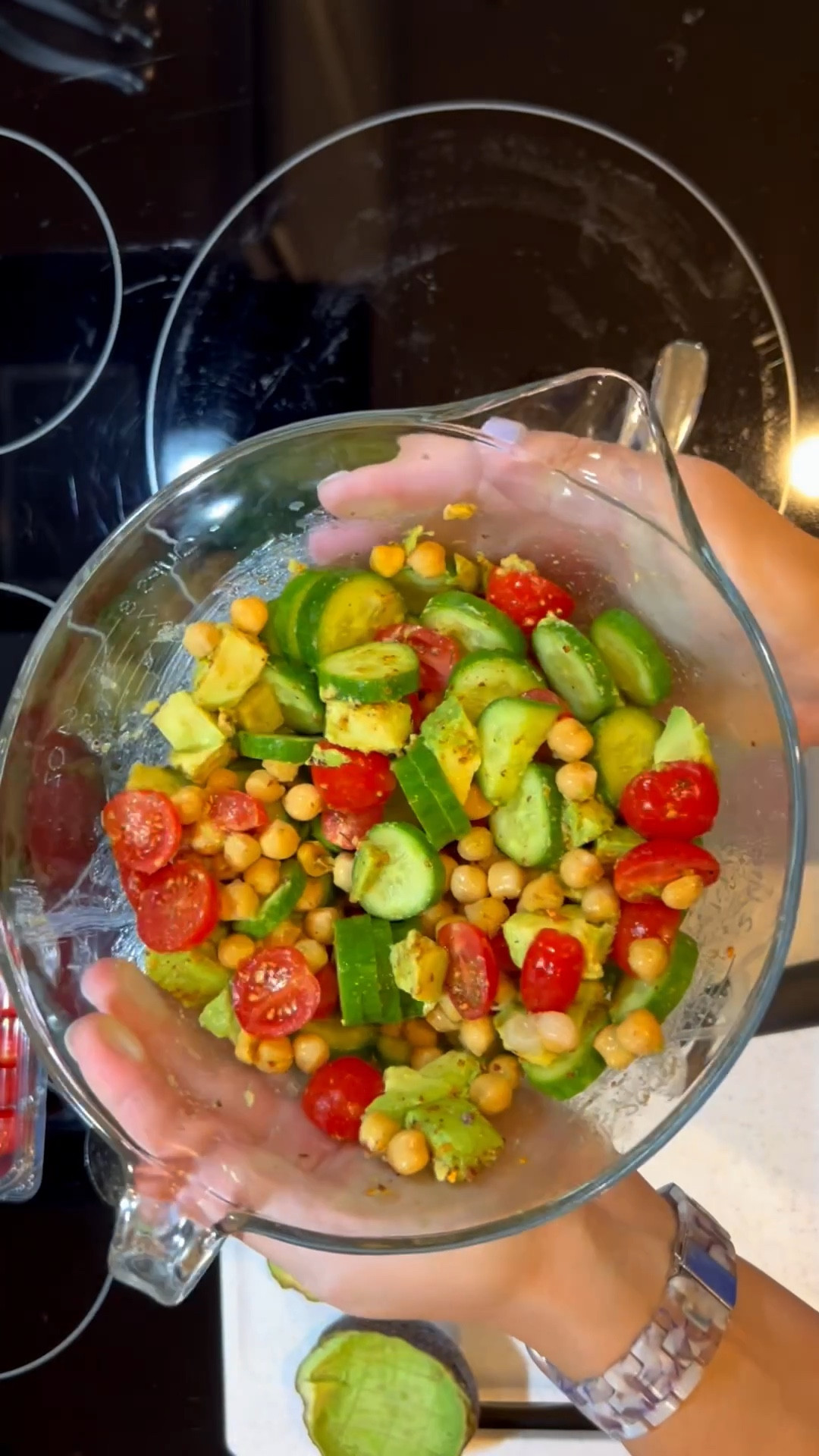 A delicious healthy cucumber salad perfect as a side for dinner! Tuscan Herb olive oil is from The Happy Olive in Fairhope, AL!😋

#LTKFamily #LTKHome