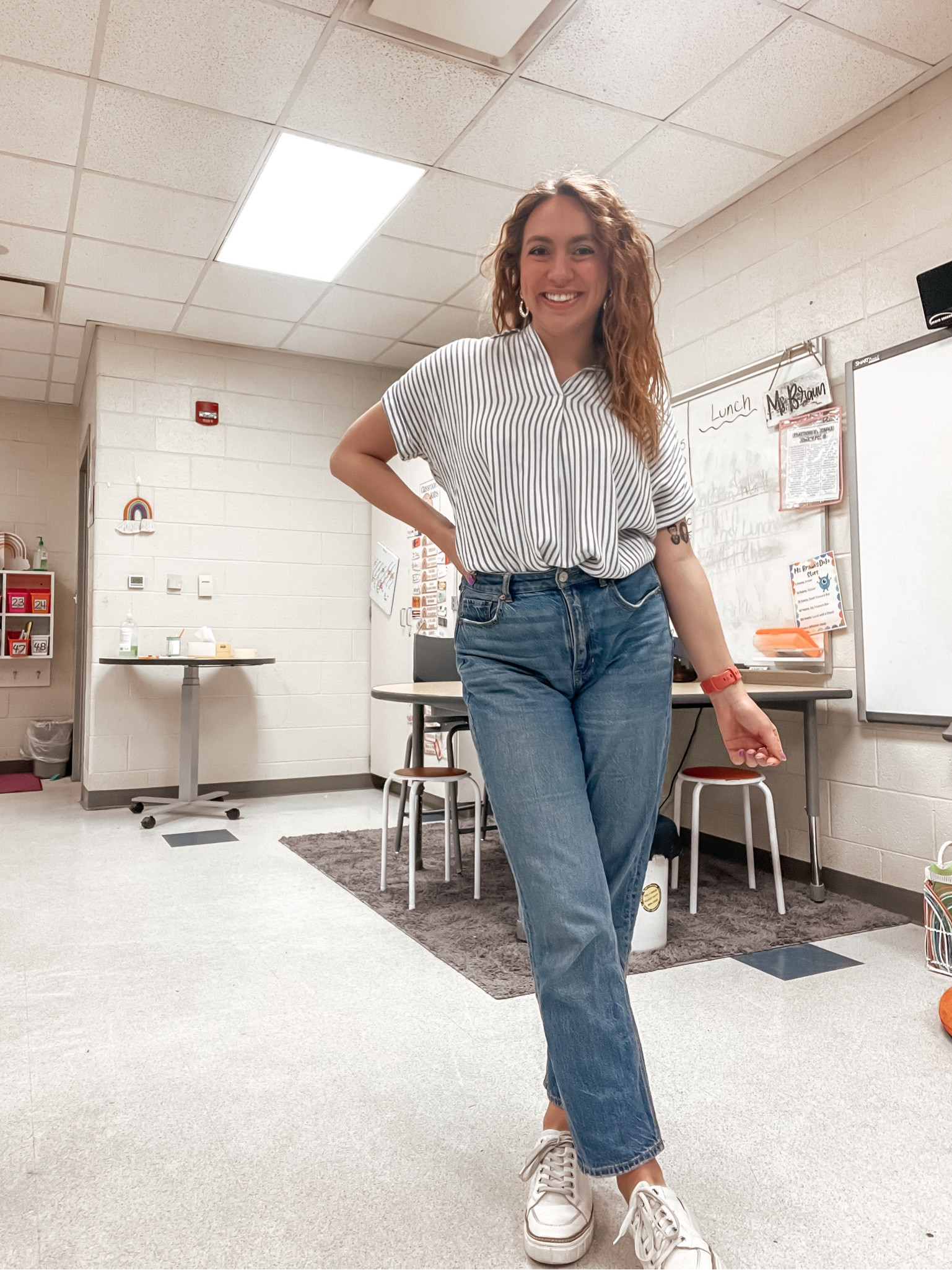 Workwear, work outfits, teacher outfits, teacher style, teacher fashion, comfortable work outfit, casual work clothes, work tops, spring work outfits

#LTKworkwear #LTKSeasonal #LTKfindsunder100