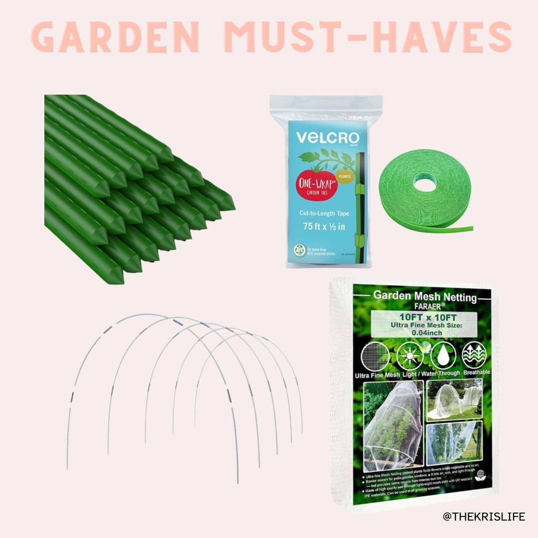 My Garden Must-Haves! 

Gardening, Outdoors, Garden Mesh, Garden Tape, Velcro Garden Tape, Garden Hoops, Garden Essentials, Garden Tools 

#LTKSeasonal #LTKSaleAlert #LTKHome