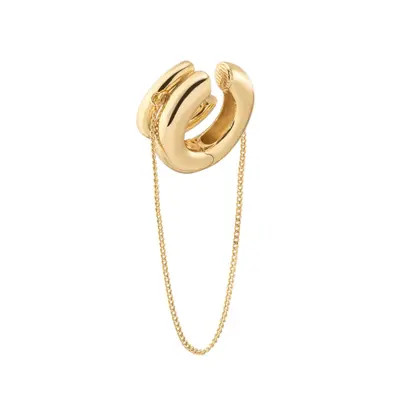 DEMARSON Lafayette Ear Cuff in Gold at Nordstrom | Nordstrom