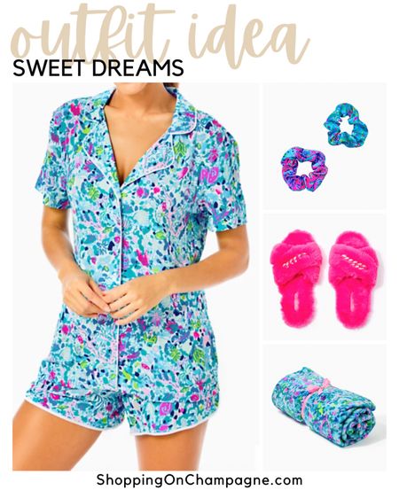 Perfect pjs! This pajama top and shorts makes a great gift 🎁 for the teen or college girl in your life. Add scrunchies, fluffy pink slippers, and a cozy blanket for the ultimate gift! 💕

#LTKU #LTKGiftGuide #LTKSeasonal