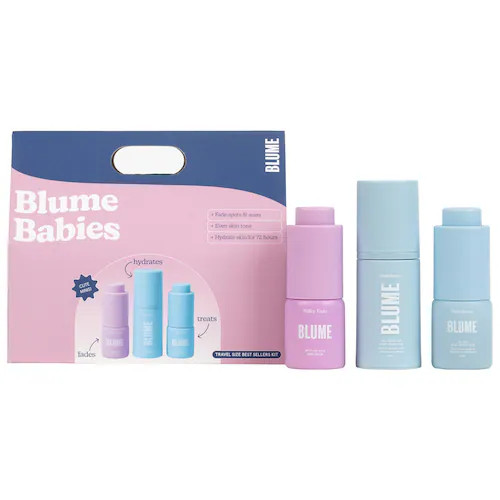 Minisoins pour la peau Glowy : Trousse des essentiels favoris en format de voyage - Blume | Seph... | Sephora (CA)